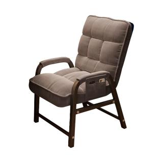 汤凯颐 电脑椅懒人沙发宿舍家用靠背椅可躺可调办公椅折叠座椅电竞椅 百搭灰+储物袋