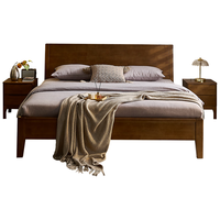 QuanU 全友 实木床，多功能双人床简约环保，助力睡眠，1.8米多功能床