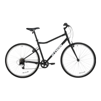 迪卡侬 R100碳钢车架6速公路自行车S-2615797