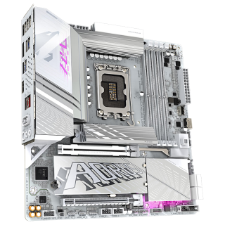 技嘉 冰雕Z890M AORUS ELITE WIFI7 ICE DDR5主板