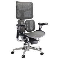 西昊Doro S300人体工学电脑椅 家用办公椅人工力学座椅子电竞椅老板椅 曜黑 第6代太空底盘