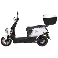 爱玛 电动摩托车坦克72V38Ah 璀璨白