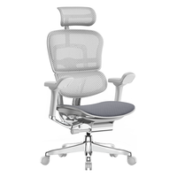 保友办公家具（Ergonor）电脑椅 联友人体工学椅子 金豪+豪华版 办公网椅