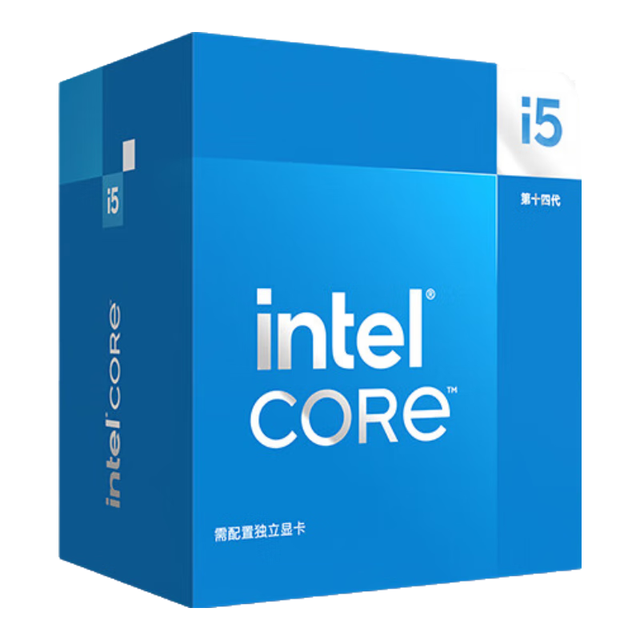 英特尔 酷睿i5-14400F CPU 4.7GHz 10核16线程