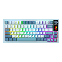 LANGTU 狼途 LT75 80键 三模机械键盘 青月 马卡龙轴 RGB