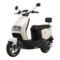 宝岛电动摩托车星脉60V20Ah超威铅酸电池续航70km智能幻彩仪表1200W高速电机 奶酪白