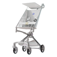 哈秀 HaxiuX2轻便口袋车可坐婴儿车宝宝手推车可登机儿童溜遛娃 炫彩灰