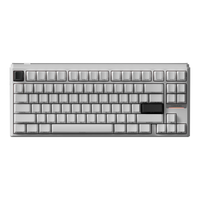 前行者Deep68/80电竞磁轴键盘无线三模客制化机械键盘热插拔ARGB护眼灯效8K回报率专属驱动笔记本外设 Deep80-白色标准版侧刻-万磁Pro