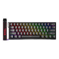  AULA/狼蛛 WiN 60HE Pro 8K回报率 机械键盘  形意磁轴 深浅灰 RGB