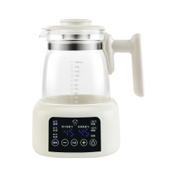 小贝熊 智能奶瓶消毒 恒温水壶  米白 1.3L