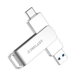 台电 64GB Type-C USB3.1手机U盘 双接口高速两用 安卓笔记本通用