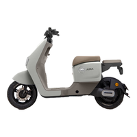 爱玛（AIMA）电动车飞凡电动自行车48V24AH锂电成人新国标电瓶车 淡雾灰白 48v24Ah纯电45-100km 璀璨白【24AH锂电池+后靠背】