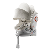 Savile 猫头鹰 妙转PRO+ M178C 安全座椅 0-7岁 银白