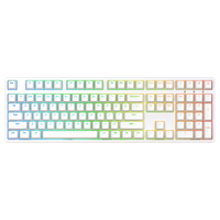 ikbc F410 108键 有线机械键盘 黑色 Cherry红轴 RGB