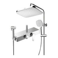  箭牌 ARROW AE34211MZCP-P2 淋浴花洒套装 银色