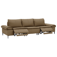  顾家家居 KUKA  云端系列 90.DK.6203 电动功能沙发 三人位左电动 拿铁咖