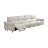 头等舱现代简约布艺电动功能沙发