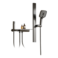 惠达 淋浴花洒全套精铜主体家用卫生间浴室龙头喷枪手持花洒套装DW699