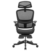 YANXUAN 网易严选 探险家系列 D1 星舰3D腰靠电脑椅 黑色