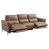 CHEERS 芝华仕 30276 真皮电动功能沙发 大三人位双电动 冰岛灰