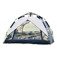 探路者 TOREAD 防水透气三人单层速开帐篷