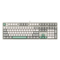 ikbc C210 108键 有线机械键盘 工业灰 Cherry红轴 无光