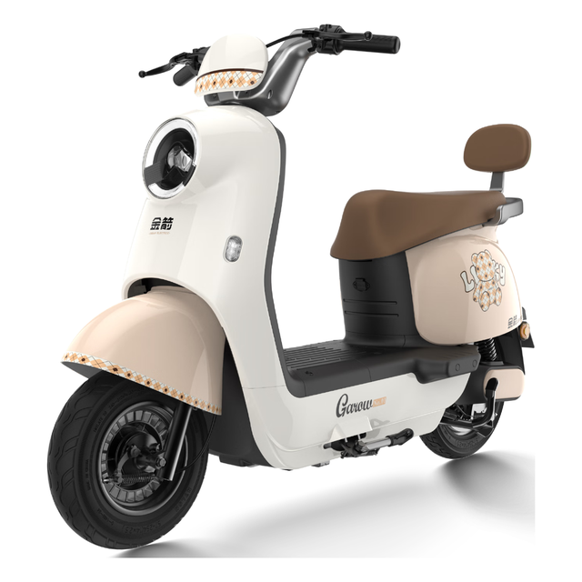 移动端、京东百亿补贴：金箭 电动摩托车灵可续航80公里60V20AH天能铅酸电池大容量成人代步轻便超长续航漫步白