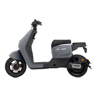 爱玛飞凡电动车48V24Ah锂电长续航豪华舒适电动自行车 机械灰