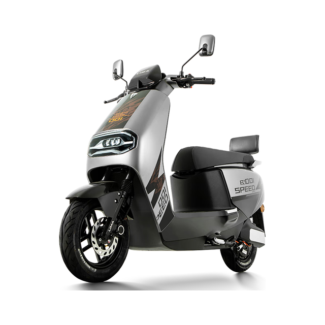 移动端、京东百亿补贴：立马电动车 立马电动摩托车 耀界110公里长续航电动车 72V22Ah铅酸电池1500W电机全收纳座桶 极地灰