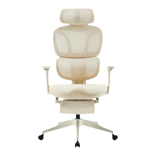 网易严选 家用居家办公转椅 S9Pro云白 无脚踏