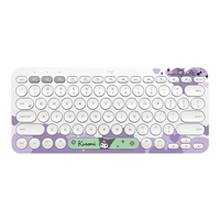  logitech/罗技 便携 无线蓝牙键盘+罗技鼠标垫  IP联名款 无轴体 无光