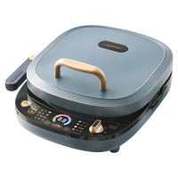 利仁 电饼铛家用可拆洗30mm加深蒸汽烤盘双面煎烤智能煎饼锅烙饼锅大号三明治早餐机烤肉锅 LR-D3088S