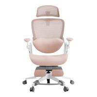 88VIP、国家补贴：网易严选 女神椅子人体工学椅子电脑椅 S9Lady香草米无脚踏