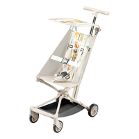 playkids 普洛可 X2四轮超轻便折叠婴儿手推车遛娃车便携式溜娃神器 向日葵白