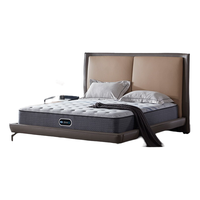 SIMMONS 席梦思 美国simmons 床垫席梦思官方弹簧乳胶银离子1.8米2米x2米 柔护CE