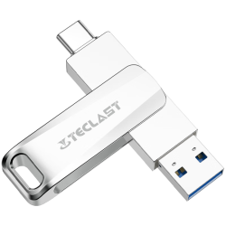 台电 128GB Type-C USB3.2 手机U盘 移动高速双接口U盘 安卓手机电脑两用