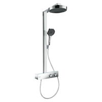 hansgrohe 汉斯格雅 境雨系列 26224007 金属顶喷花洒套装 250mm