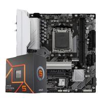 GIGABYTE技嘉B650 主板搭AMD 锐龙七代CPU 处理器 板U套装 主板CPU套装 技嘉B650M冰雕 AMD 散片 R5 7500F