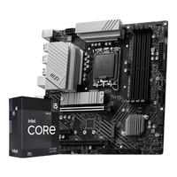 微星(MSI)B760M 搭 英特尔 12代I5 CPU主板套装 PRO B760M-A DDR4 II I5 12490F