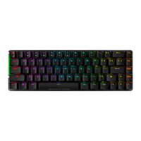 ROG 玩家国度 魔导士 68键 2.4G双模无线机械键盘 黑色 ROG NX 山楂红轴 RGB