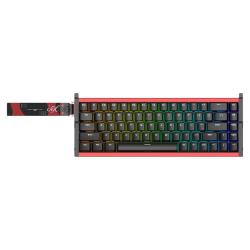 irok MG68全铝CNC无线磁轴键盘0.01精度0死区热插拔机械键盘RGB MG68 MAX黑色 （30天内）