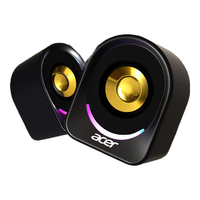 宏碁OSK130 USB电脑桌面音响迷你小音箱多媒体笔记本电脑音响有线插主机家用网课台式机低音炮扬声器