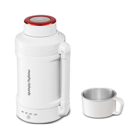 Morphy Richards/摩飞 真空保温 电热水壶 椰奶白 1L