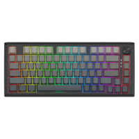 REDRAGON 红龙 RS82 RT 82键 有线机械键盘 渐变灰 磁玉轴PRO RGB