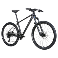 XDS 喜德盛 山地自行车2024版本逐日700禧玛诺CUES 2*9速油压碟刹X6铝合金 深灰黑 17寸（建议身高170-185cm）