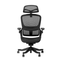YANXUAN 网易严选 探索家系列 3D人体工学椅 暗夜黑 无脚踏