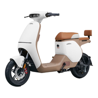 五羊-本田电动自行车U-Qe长续航40KM电动车锂电池48V12Ah电瓶车新国标上班代步小电驴拿铁棕【原厂包装】 40KM长续航版【原厂包装】