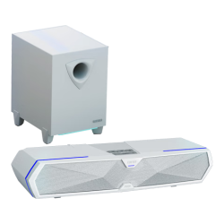 漫步者 M30SW 2.1 桌面游戏音箱 润白
