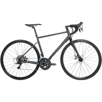 DECATHLON 迪卡侬 公路车弯把竞速赛车铝碳超快超轻500 1碟刹公路自行车OVB1 黑色M-175-180cm花纹