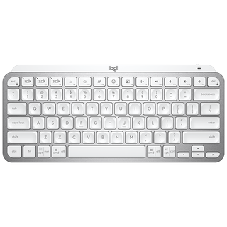 logitech 罗技 MX Keys Mini Mac版 79键 蓝牙无线薄膜键盘 白色 单光